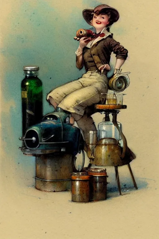 Image similar to ( ( ( ( ( 1 9 5 0 s energy drink. muted colors. ) ) ) ) ) by jean - baptiste monge!!!!!!!!!!!!!!!!!!!!!!!!!!!!!!