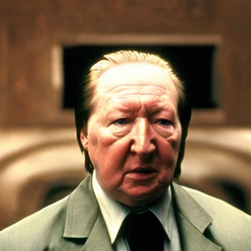 Image similar to film still of Charlie Haughey in the Matrix