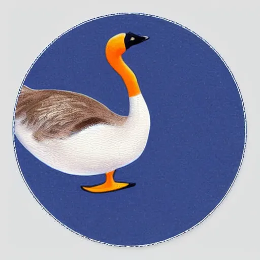 Image similar to cute goose sticker