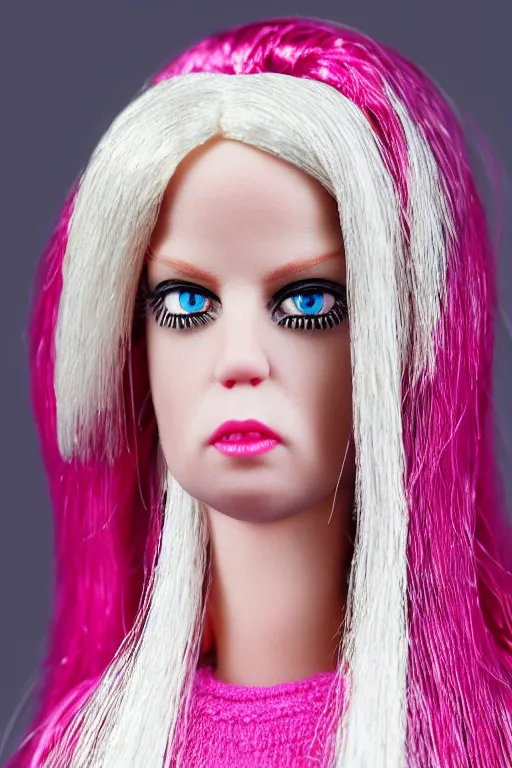 Image similar to genesis p - orridge barbie doll, highly detailed photograph, 8 k