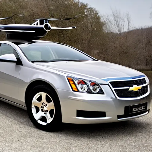 Image similar to flying car, Chevy Citation X11