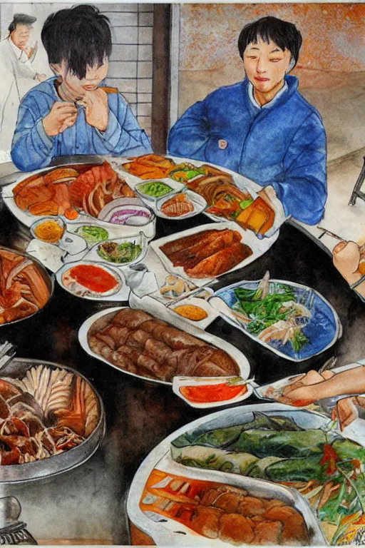 Image similar to korean bbq by jerry pinkney