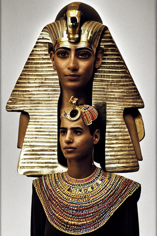 Image similar to A portrait of egyptian princess, national geographic photo