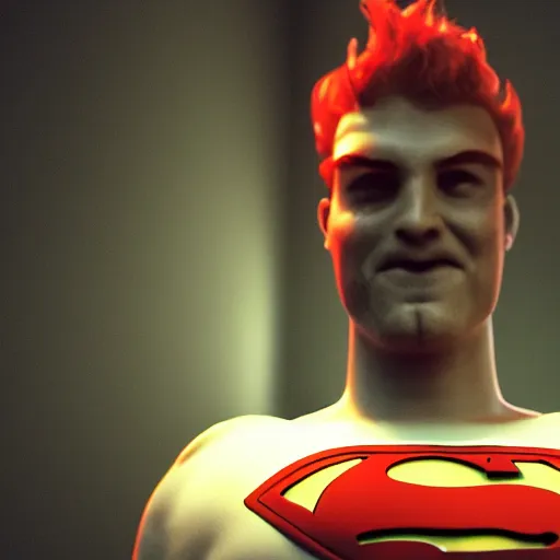 Prompt: burger man, superhero, cinematic lighting, highly realistic