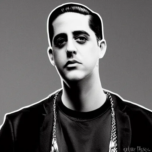 Prompt: G-Eazy portrait by Monet