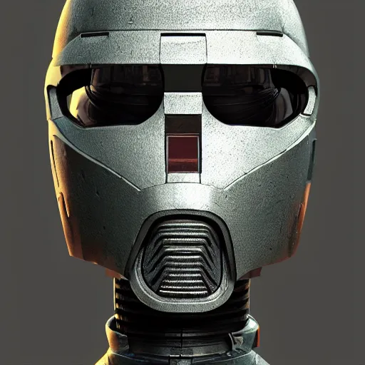 Prompt: sci-fi, helmet design, halo, duke-nuken, science-fiction, robot head, octane-render, cgi, blender, cinema-4d, maya, cgi, redshift