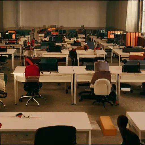 room with a lot of people working on their computers | Stable Diffusion ...