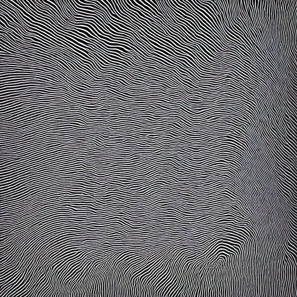 Image similar to wave interference in a visible moire pattern