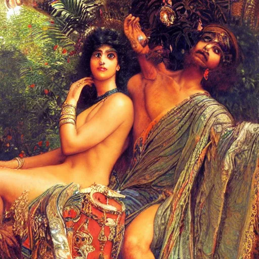 Image similar to 8 0 s srilankans on greek senete counsil, painting by gaston bussiere, craig mullins, j. c. leyendecker, lights, art by ernst haeckel, john william godward, hammershøi,,