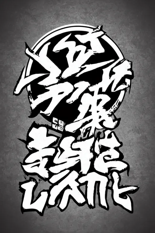 Prompt: a epic logo about martial arts, karate, kung-fu, vectorial, black and white, highly detailed, figurative