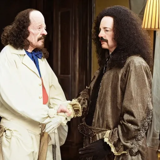 Image similar to Walter White meeting Louis XIV