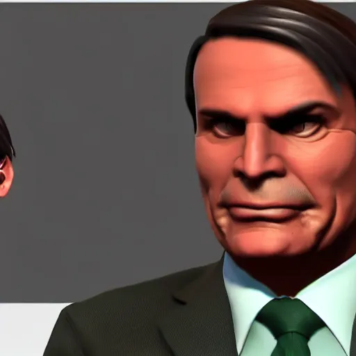 Image similar to scary Jair Bolsonaro with devil wings, realistic, 8k, detailed, facial accuracy, unreal engine