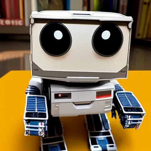 Image similar to Wall-E Funko Pop with package