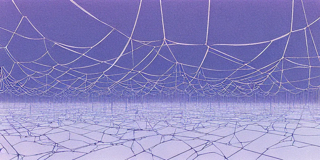 Image similar to grainy risograph matte painting of electric hooverboards flying over ice, a lot of mirror screens around, foggy, сovered web and cotton, by moebius, hyperrealism, intricate detailed