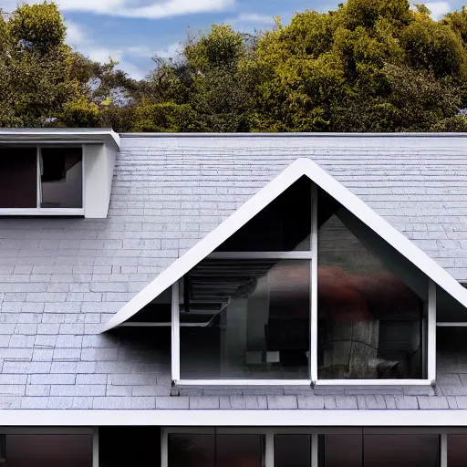 Prompt: stunning modern house render with dirty roof, contrast, high octane render, roof cleaning add, shot on canon, 8 k, professional photography