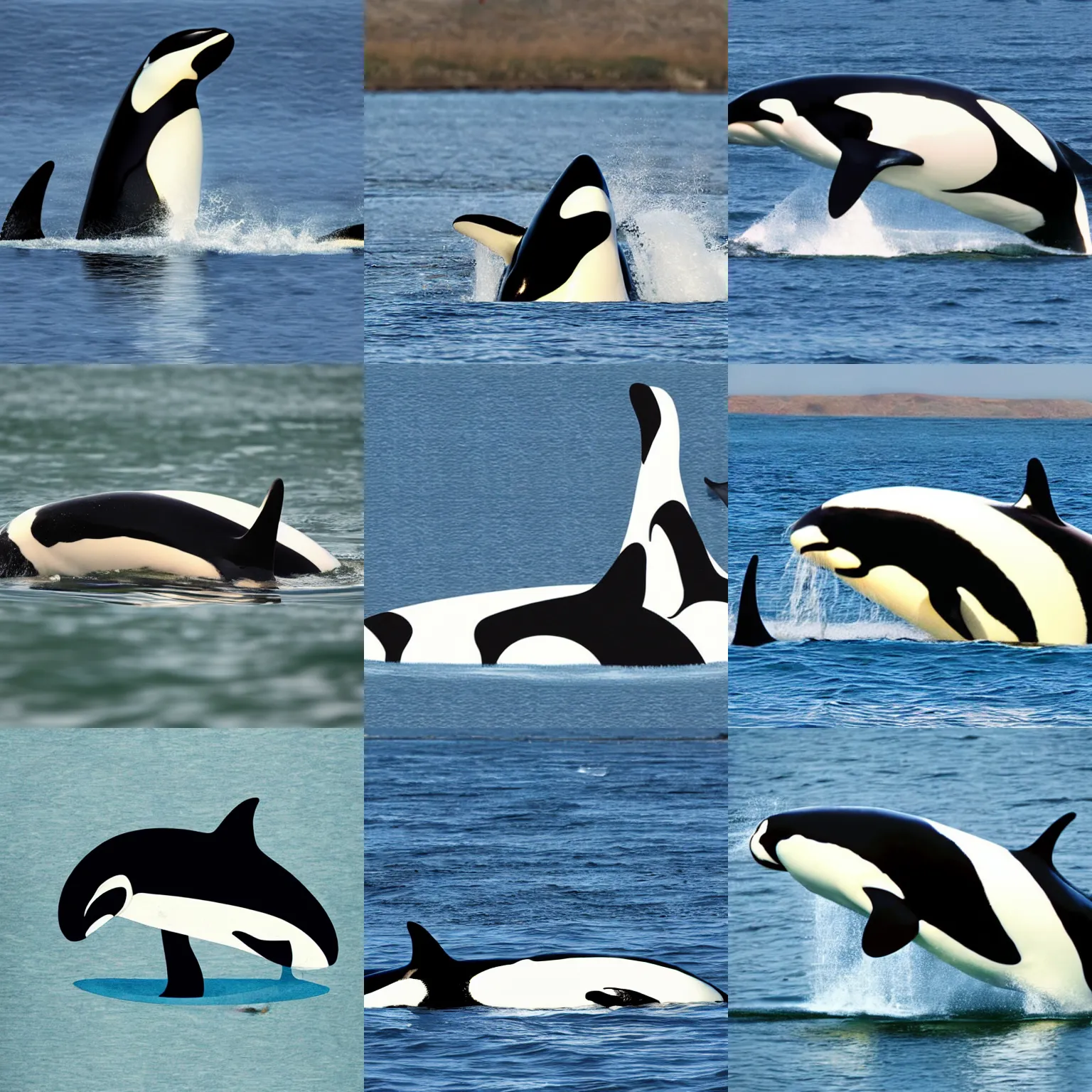 Prompt: confused orca