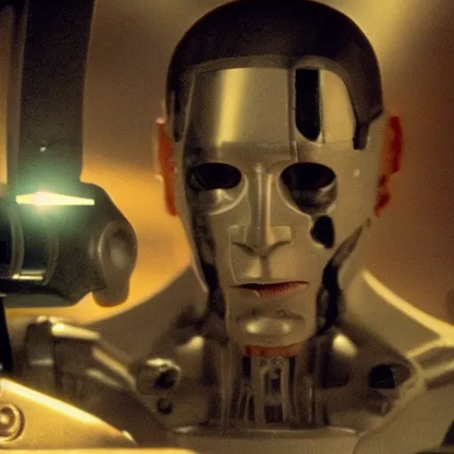 Image similar to movie still of cyborg, cinematic composition, cinematic light, criterion collection, by david cronenberg