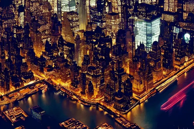 Image similar to New York City in the year 2100, photo, National Geographic, 8k