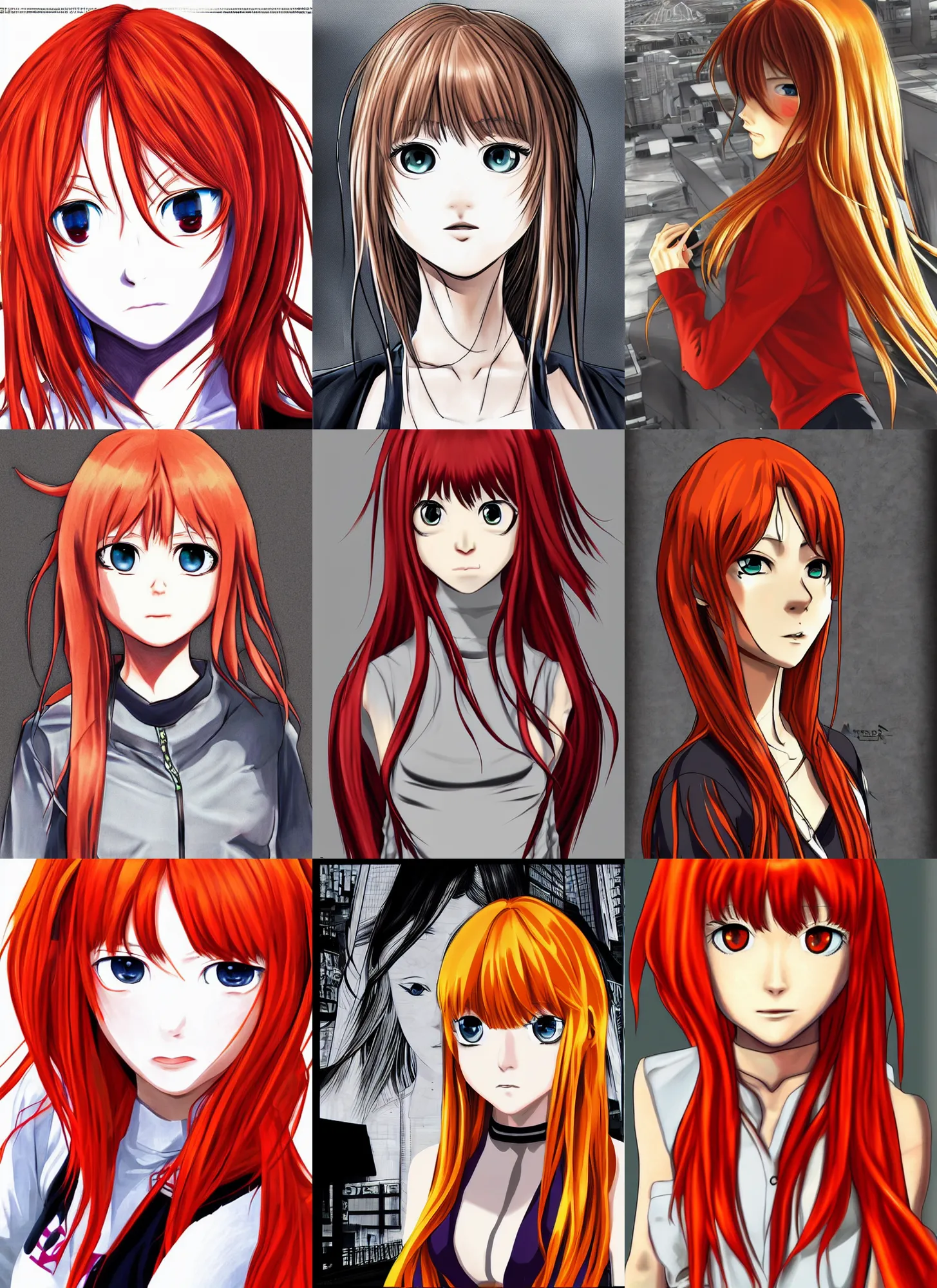 Prompt: asuka langley souryuu, gta iv art style, semi realistic anime, beautiful face, symmetrical face