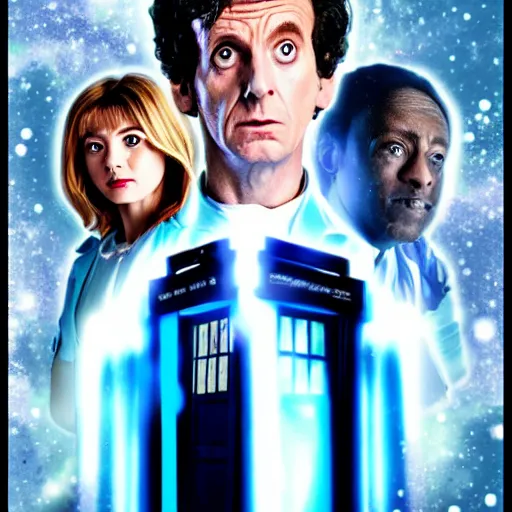 Image similar to A movie poster for Doctor Who