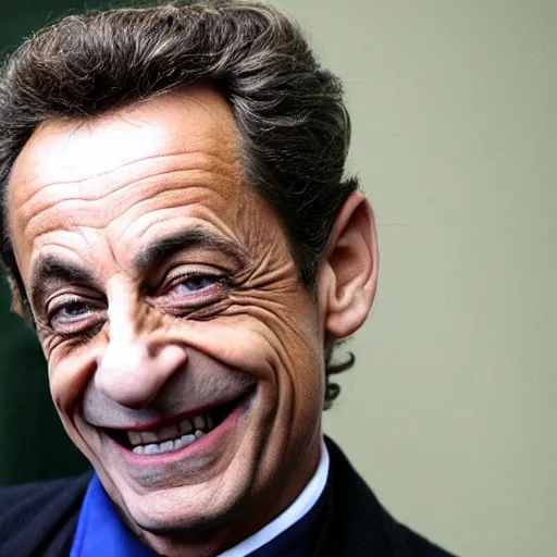 Image similar to Nicolas Sarkozy playing the Joker