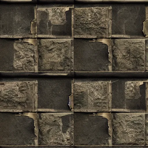 Image similar to 8k seamless texture of wall, dishonored style