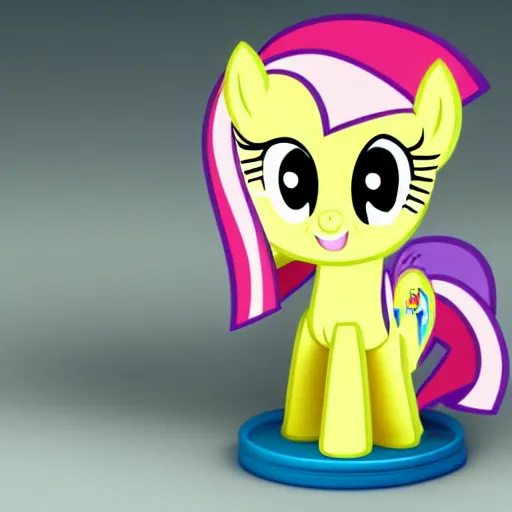 Image similar to a my little pony figure in a jar covered in a mysterious sticky yellowish fluid