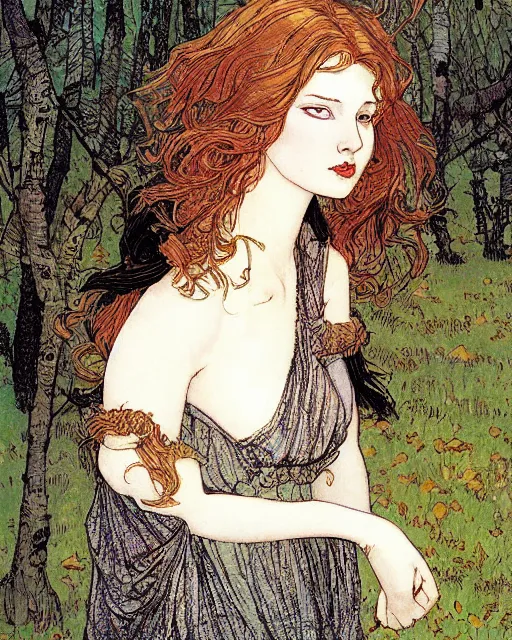 Image similar to http://www.rleveille.com/uploads/8/3/1/7/8317777/682548_orig.jpg girl painted by Rebecca guay