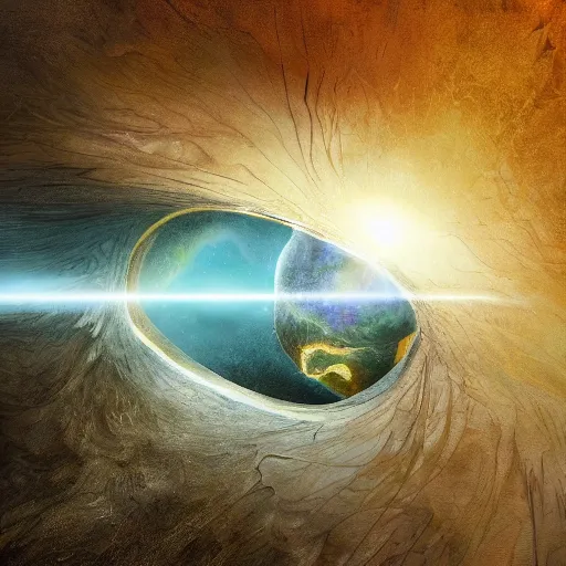 Image similar to journey to the center of the earth, artstation hall of fame gallery, editors choice, # 1 digital painting of all time, most beautiful image ever created, emotionally evocative, greatest art ever made, lifetime achievement magnum opus masterpiece, the most amazing breathtaking image with the deepest message ever painted, a thing of beauty beyond imagination or words