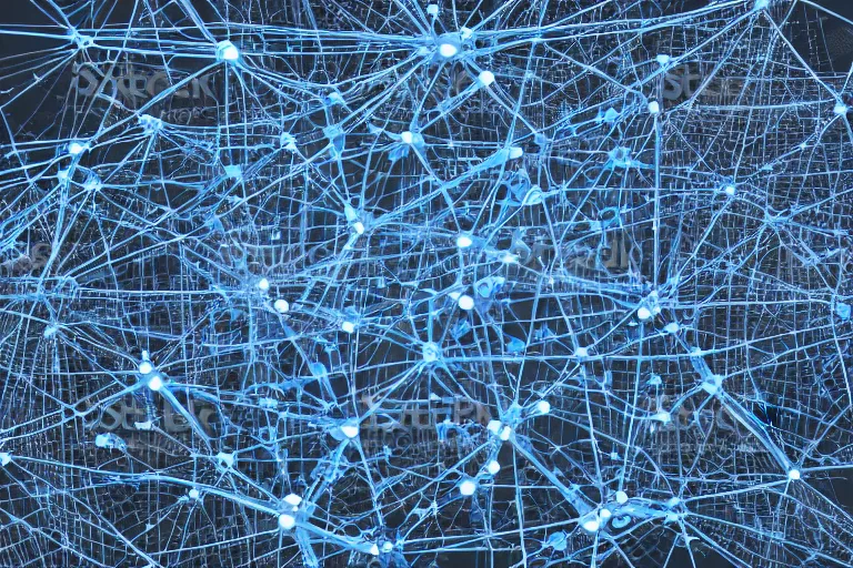 deep learning network, stock photo, high details, 8k | Stable Diffusion ...