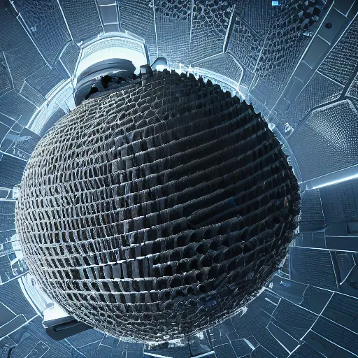 Prompt: A photo of a Dyson Sphere, realistic, cinematic, extremely high detail, 8k, cinematic, octane render, unreal engine