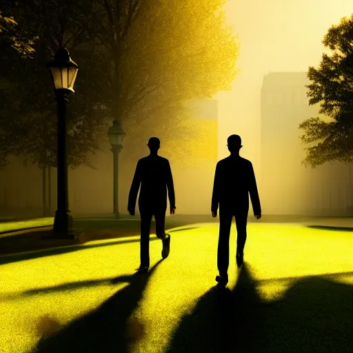 Prompt: shadow people walking in the park ultra realistic, lens flare, atmosphere, glow, detailed, intricate, full of colour, cinematic lighting, trending on artstation, 4 k, hyperrealistic, focused, extreme details, unreal engine 5, cinematic, masterpiece, ultra realistic, hyper realistic, highly detailed, sharp focus, digital art