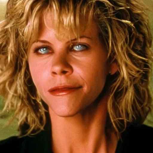 Prompt: Meg Ryan is the terminator