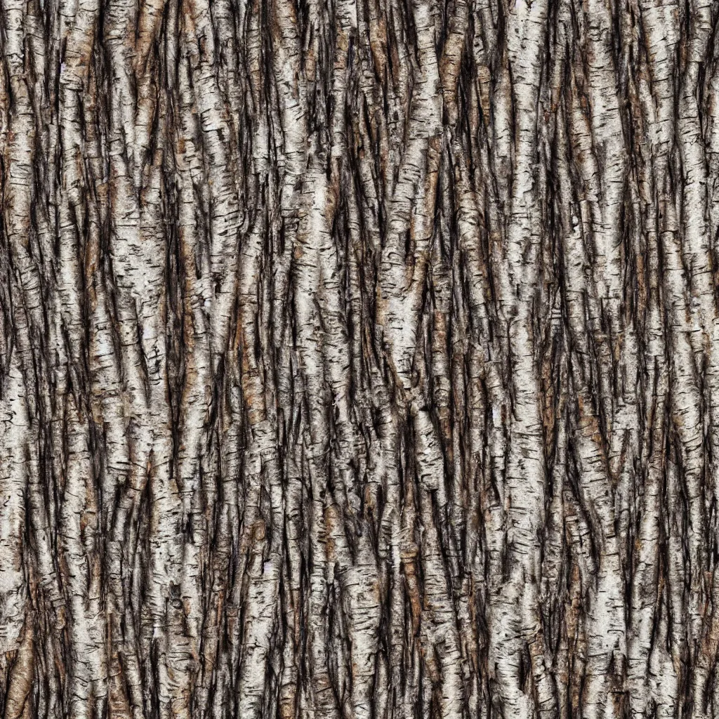 Image similar to birch tree bark texture material, high definition, high detail, 8 k, photorealistic