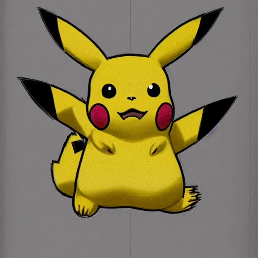 Image similar to anatomy of pikachu, huperdetailed sketch by Leonardo da Vinchi