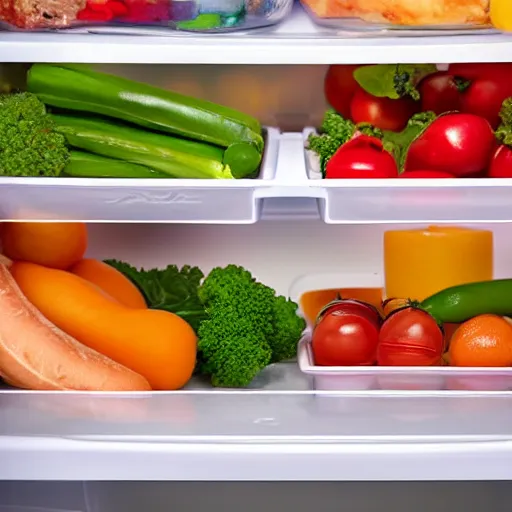 Image similar to delicious food, ready to eat, in my fridge