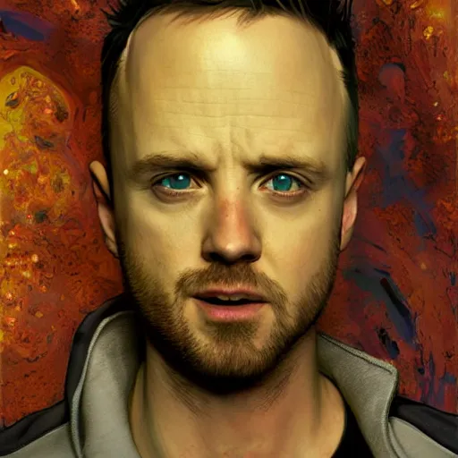 Image similar to jesse pinkman, hyper detailed, digital art, trending in artstation, cinematic lighting, studio quality, smooth render, unreal engine 5 rendered, octane rendered, art style by klimt and nixeu and ian sprigger and wlop and krenz cushart