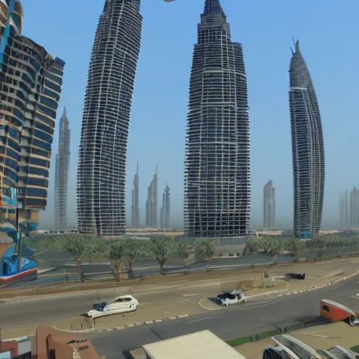 Image similar to gta : dubai, artgem