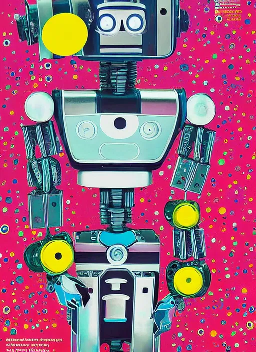 Image similar to professional art magazine photograph of a surreal contemporary art sculpture of a modular robot, by jack gaughan, by hikari shimoda, by masaaki yuasa