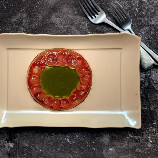 Image similar to aspic on plate