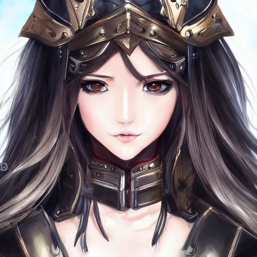 a portrait of an attractive knight female anime | Stable Diffusion | OpenArt