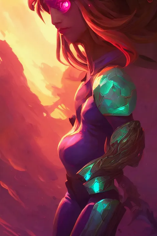Prompt: senna league of legends wild rift hero champions arcane magic digital painting bioluminance alena aenami artworks in 4 k design by lois van baarle by sung choi by john kirby artgerm style pascal blanche and magali villeneuve mage fighter assassin