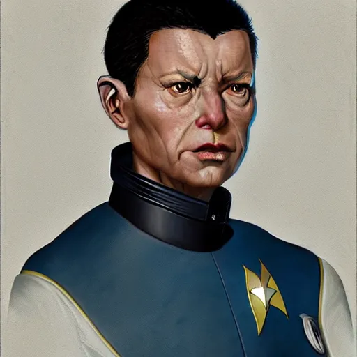 Prompt: UHD Photorealistic Felline-human hybrid Starfleet Officer wearing a spacesuit with hyperrealistic, correct details, cosmic dynamic lighting, symmetrical face, accurate face, in the style of art nouveau by Greg Rutkowski