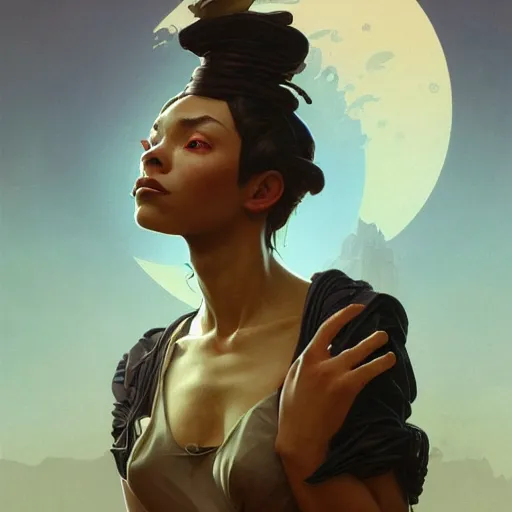 Image similar to gorillaz, intricate, elegant, highly detailed, digital painting, artstation, concept art, smooth, sharp focus, illustration, art by artgerm and greg rutkowski and alphonse mucha and william - adolphe bouguereau