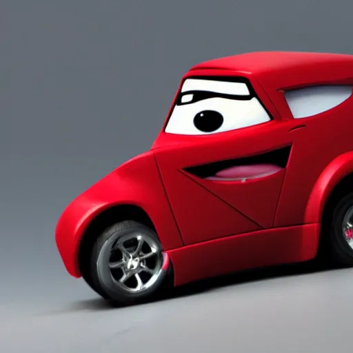 lightning mcqueen ray - tracing render, unreal engine