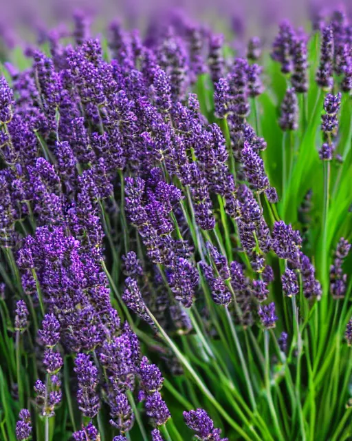 Image similar to a 3 d rendered ultra realistic lavender plant, masked transparent flat background, popular on sketchfab, pixelsquid, 8 k, volumetric lighting, trending on artstation, octane render, ultra detailed, hyperrealistic, by alphonse mucha