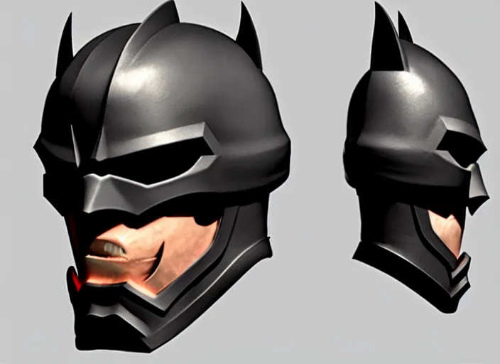 Image similar to dark knight cavalryman head, stylized stl, 3 d render, activision blizzard style, hearthstone style, darksiders art style, greg rutkowski style