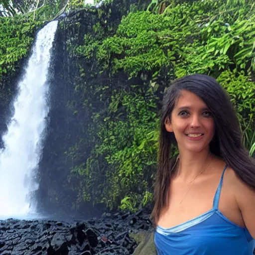 Image similar to head and shoulders shampoo bottle photo next to waterfall in hawaii