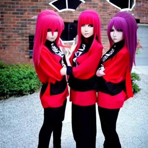 Image similar to akatsuki cosplay