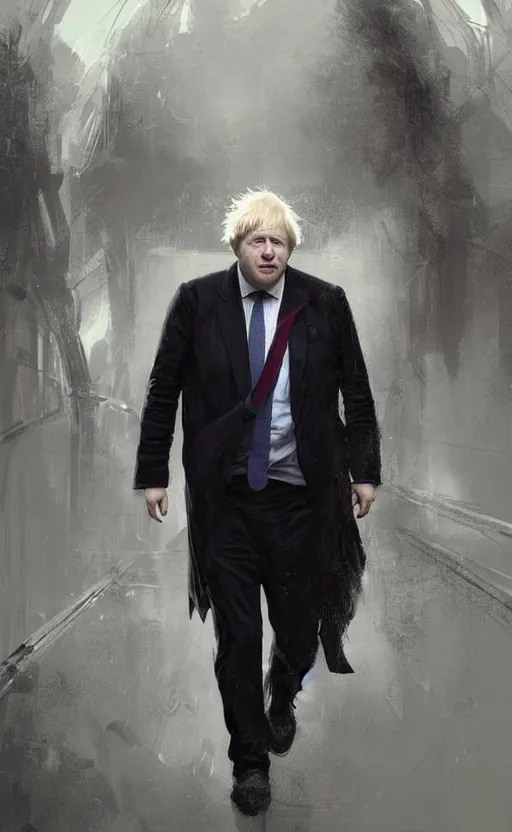 Prompt: boris johnson, digital art, ultra realistic, ultra detailed, ultra wide Lens, art by greg rutkowski